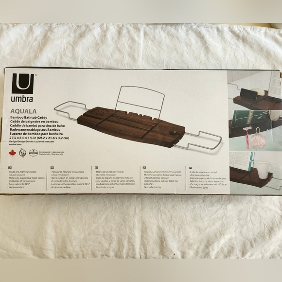 Bathtub caddy reading tray - Picture 3 of 9